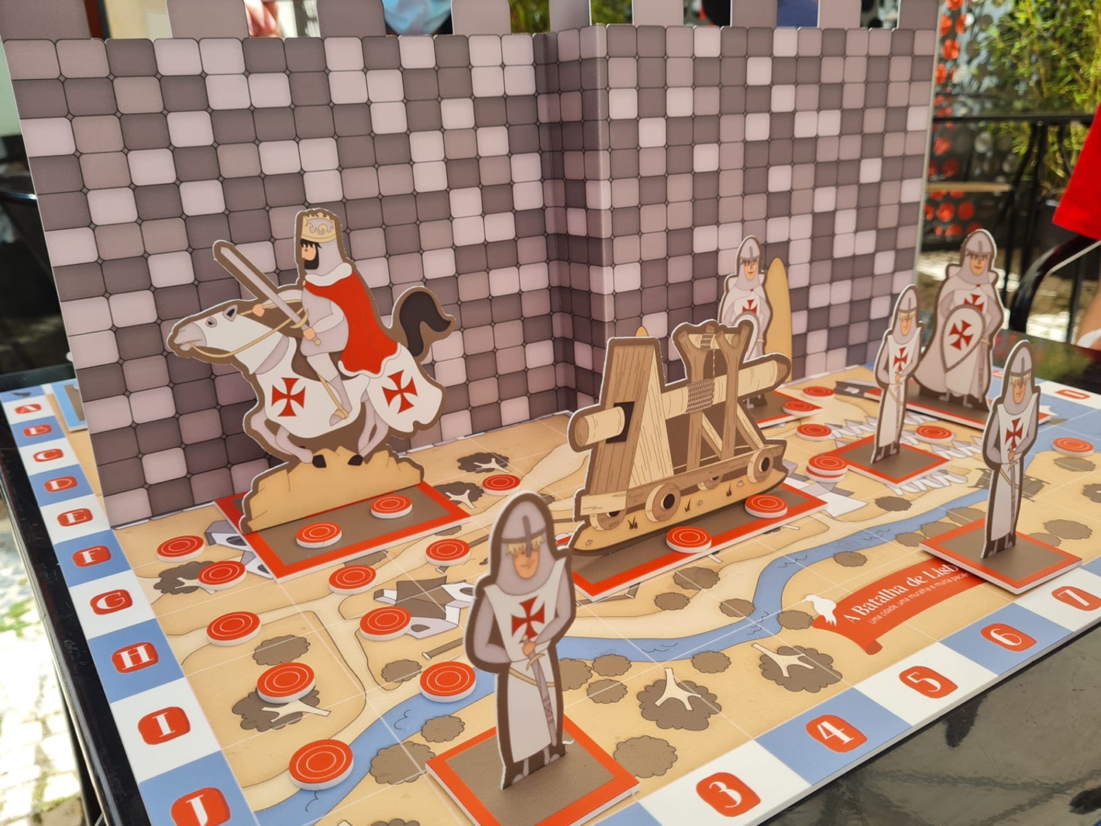Jogo feito através de ilustrações
