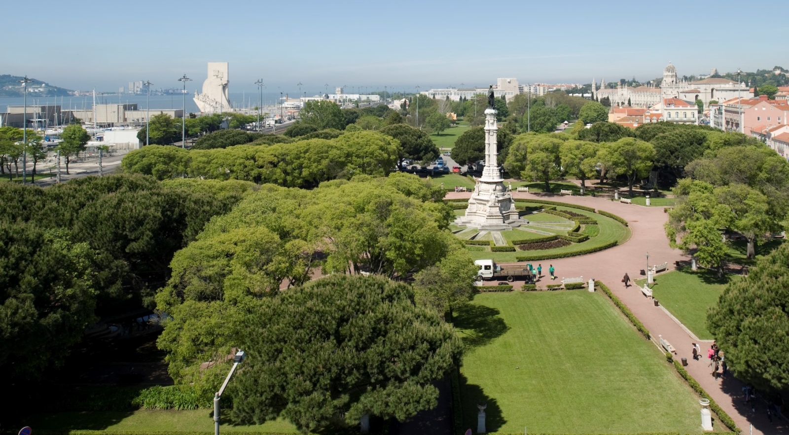 Vista aérea de Belém