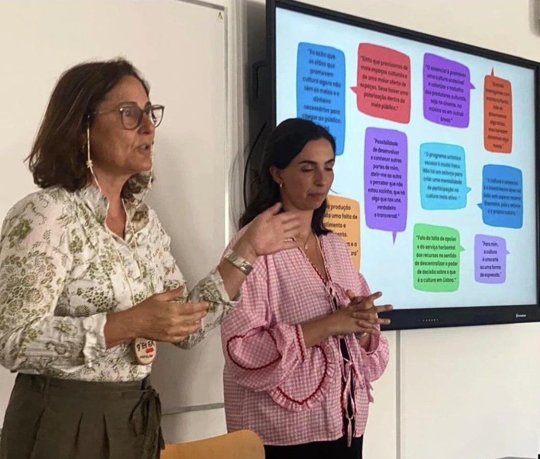 Apresentação do DESCOLA, no 9.º ENCONTRO INTERNACIONAL SOBRE EDUCAÇÃO ARTÍSTICA